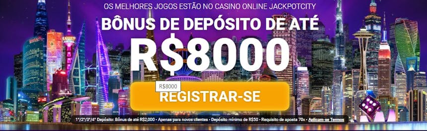 bônus e promoções da Jackpot City