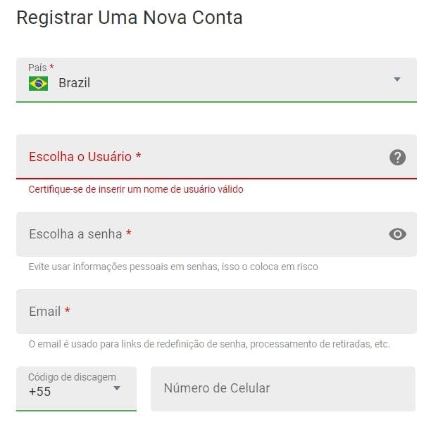 como criar uma conta na Jackpot City