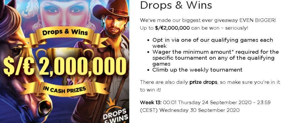 Drops & Wins da Casino.com