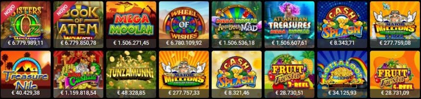 slots e caça-níqueis na Jackpot City