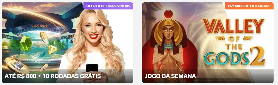 10 rodadas grátis em slots Vegas Netbet