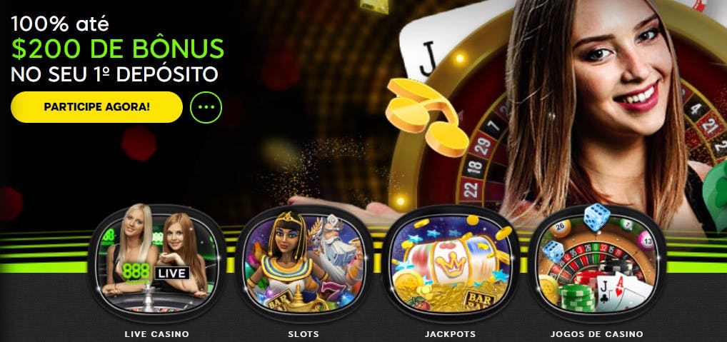 bônus e promoções da 888casino