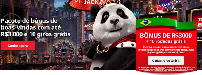 bônus e promoções da Royal Panda