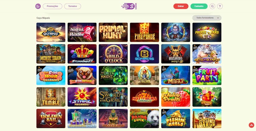 slots e caça-níqueis na YoYoCasino