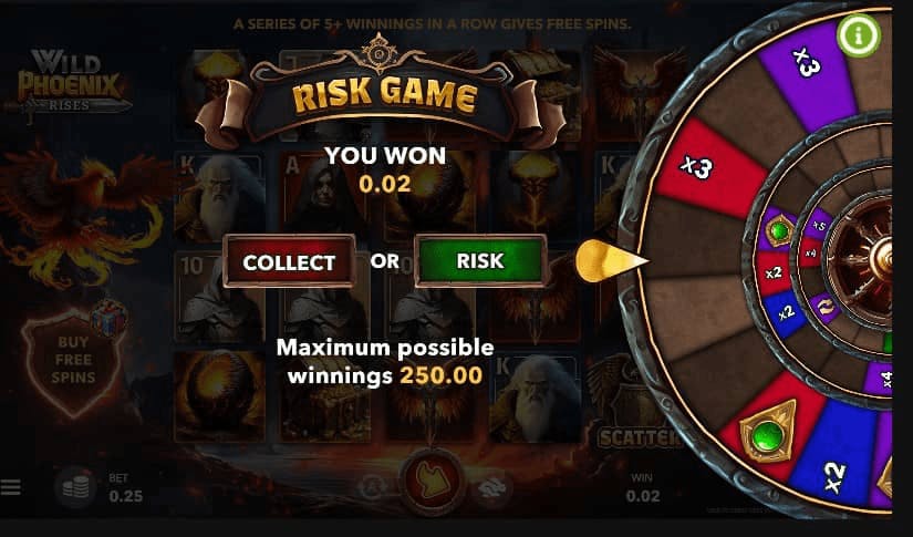 jogo de risco Wild Phoenix Rises