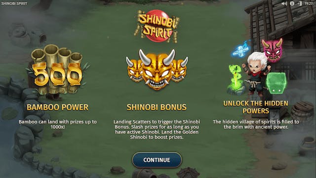 jogo Shinobi Spirit