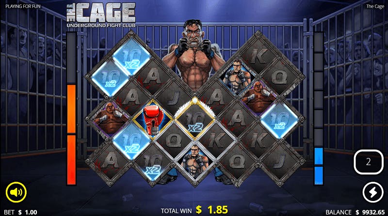 free spins The Cage