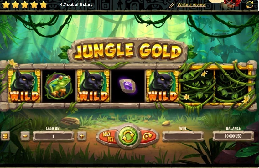 caça-níquel Jungle Gold Megaways