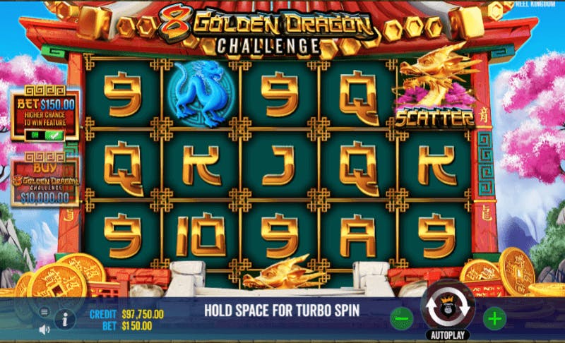 caça-níquel 8 Golden Dragon Challenge