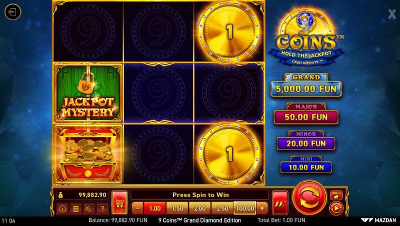 jackpot do jogo