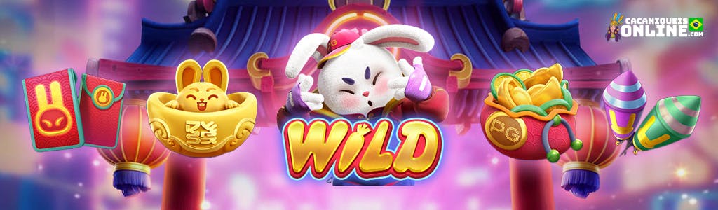 Simbolos do slot do jogo Fortune Rabbit