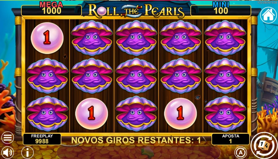 bônus Roll the Pearls