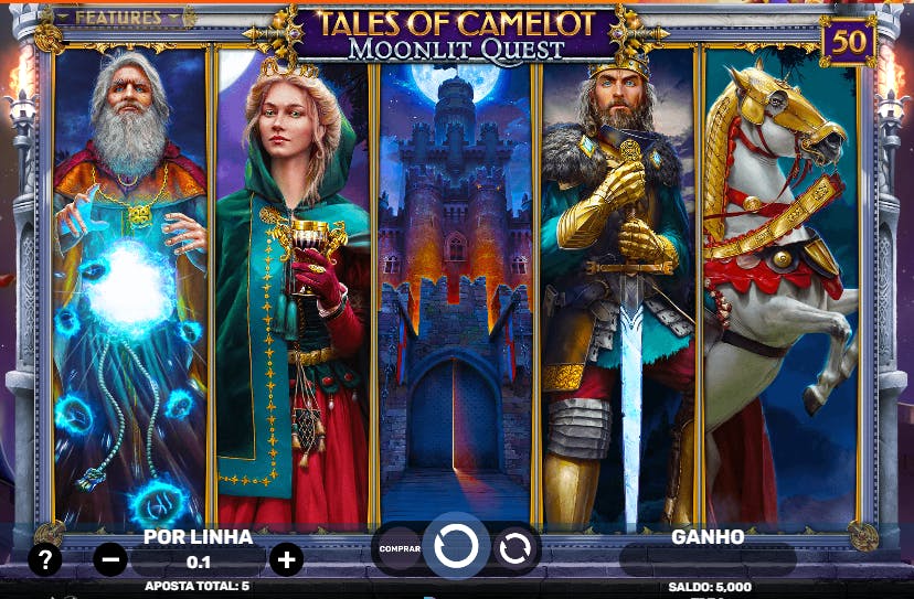 slot tales of camelot moonlit quest