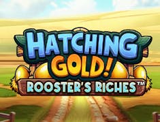 Hatching Gold! Rooster's Riches logo