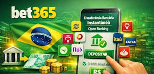 bet365 lança depósito por Transferência Bancária Instantânea via ITP Open Banking no Brasil
